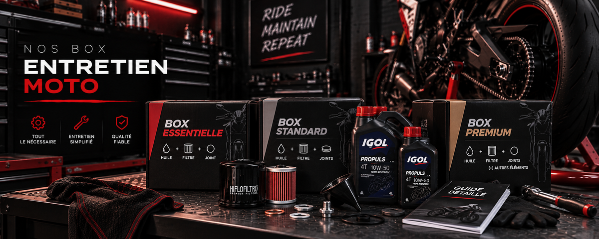 Nos box Entretien Moto