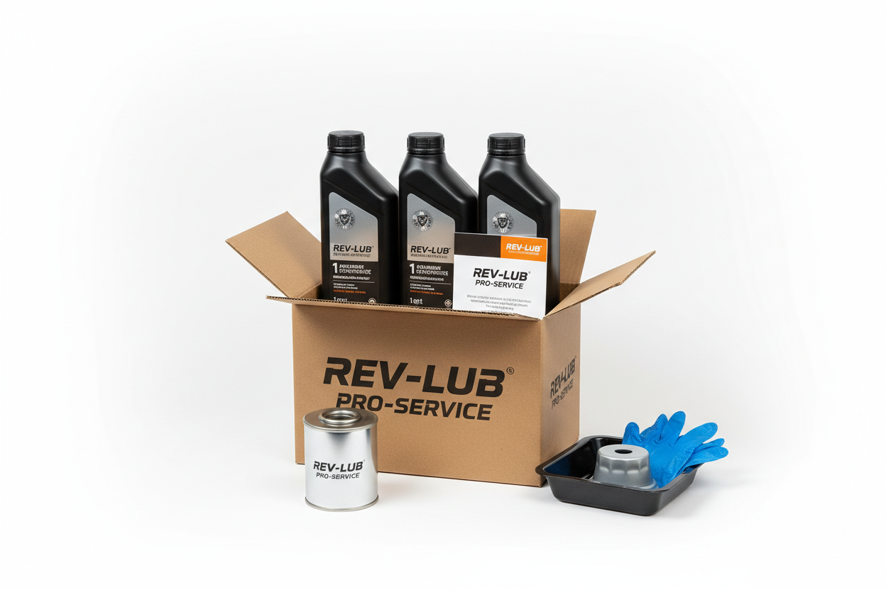 Image box moto a avec les pièces d'entretien filtre huile huile 