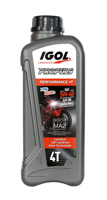 Huile moteur Igol 10w40 100%synthèse